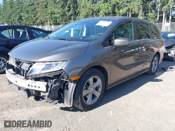 2018 Honda Odyssey EX with VIN 5FNRL6H5XJB100482, listed as a IAAI auction lot 42616266 with 82,953 mi miles and . Bid and sale history available at DreamBid. Image 18.
