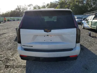2021 Cadillac Escalade Sport with VIN 1GYS3FKL1MR192437, listed as a Copart auction lot 78201124 with Not provided miles and Salvage title. Bid and sale history available at DreamBid. Image 6.
