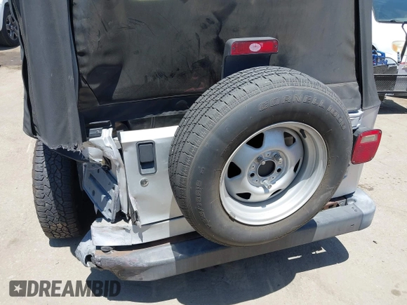 2004 Jeep Wrangler SE with VIN 1J4FA29134P715165, listed as a IAAI auction lot 42297821 with 109,397 mi miles and . Bid and sale history available at DreamBid. Image 6.