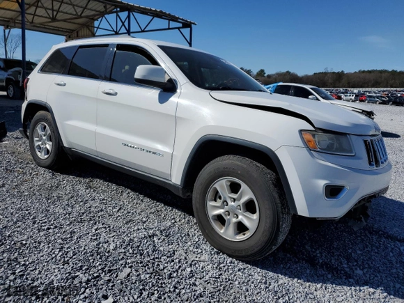 2014 Jeep Grand Cherokee Laredo with VIN 1C4RJEAGXEC137126, listed as a Copart auction lot 46509155 with 143,260 mi miles and Salvage Title. Bid and sale history available at carsss.com. Image 4.