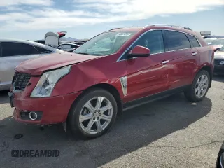 2013 Cadillac SRX Performance Collection with VIN 3GYFNHE34DS517677, listed as a Copart auction lot 50057855 with 126,499 mi miles and Salvage Title. Bid and sale history available at carsss.com. Image 1.