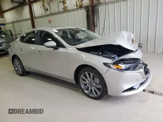 2025 Mazda 3 S Preferred with VIN JM1BPACM4S1763547, listed as a Copart auction lot 87384014 with Not Provided miles and Salvage Title. Bid and sale history available at DreamBid. Image 4.