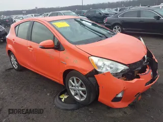 2013 Toyota Prius One with VIN JTDKDTB35D1051287, listed as a IAAI auction lot 41678057 with 148,214 mi miles. Bid and sale history available at carsss.com. Image 1.