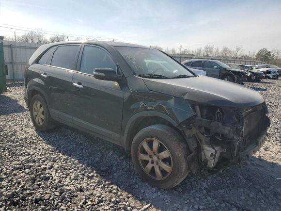 2012 Kia Sorento LX with VIN 5XYKT3A12CG203950, listed as a Copart auction lot 45795605 with 250,054 mi miles and Salvage Title. Bid and sale history available at carsss.com. Image 4.