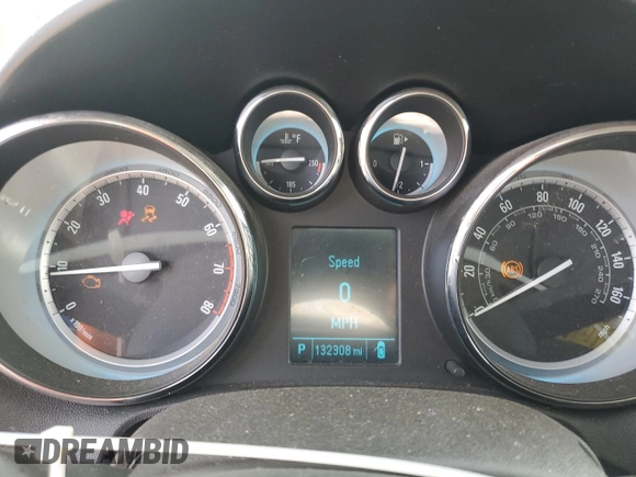 2014 Buick Verano Convenience Group with VIN 1G4PR5SK3E4111802, listed as a Copart auction lot 69123104 with 132,308 mi miles and Non Repairable. Bid and sale history available at carsss.com. Image 9.