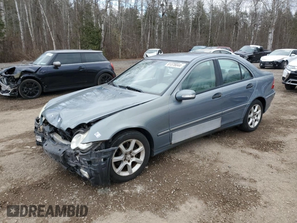 2006 Mercedes-Benz C 230 Sport with VIN WDBRF52J36F740543, listed as a Copart auction lot 81378044 with 236,262 mi miles and Salvage Title. Bid and sale history available at carsss.com. Image 1.