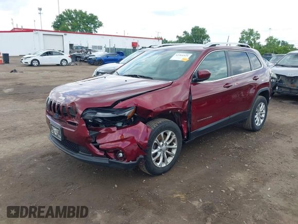 2019 Jeep Cherokee Latitude with VIN 1C4PJMCB5KD386572, listed as a IAAI auction lot 42364321 with 133,854 mi miles and . Bid and sale history available at DreamBid. Image 17.