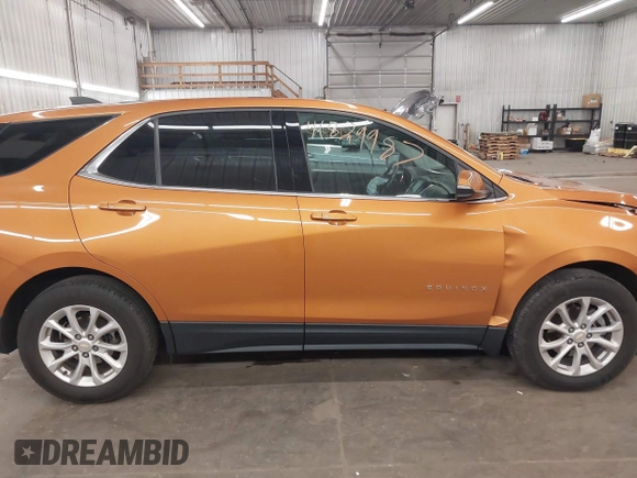2018 Chevrolet Equinox LT with VIN 2GNAXSEV4J6270350, listed as a IAAI auction lot 41829987 with 64,381 mi miles. Bid and sale history available at carsss.com. Image 14.