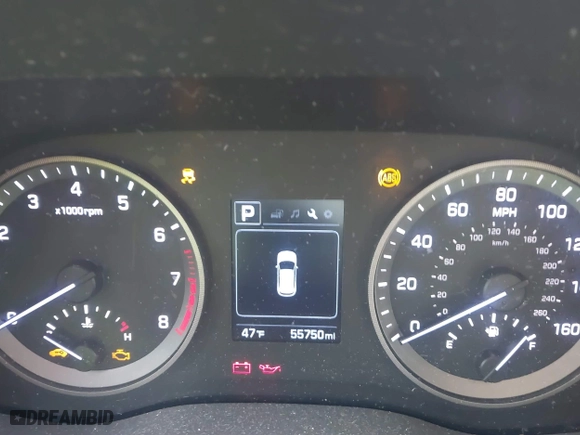 2017 Hyundai Tucson Value with VIN KM8J33A29HU390142, listed as a IAAI auction lot 41816840 with 55,750 mi miles. Bid and sale history available at carsss.com. Image 7.