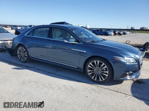 2018 Lincoln Continental Reserve with VIN 1LN6L9RP7J5612198, listed as a Copart auction lot 86664174 with 46,194 mi miles and Salvage Title. Bid and sale history available at carsss.com. Image 4.
