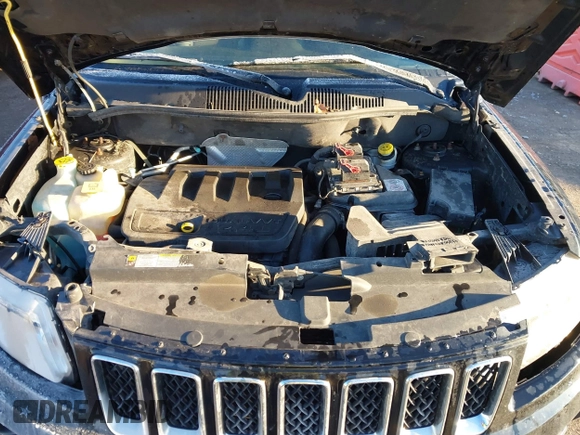 2012 Jeep Compass Latitude with VIN 1C4NJDEB5CD697957, listed as a IAAI auction lot 41807133 with 105,873 mi miles. Bid and sale history available at carsss.com. Image 10.