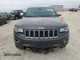 2014 Jeep Grand Cherokee Overland with VIN 1C4RJFCG9EC572237, listed as a Copart auction lot 53864865 with 90,657 mi miles and Salvage Title. Bid and sale history available at DreamBid. Image 5.