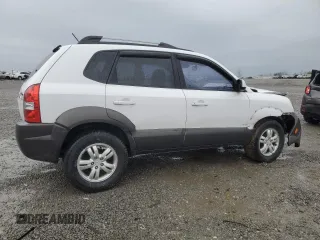 2007 Hyundai Tucson SE with VIN KM8JN12D37U524317, listed as a Copart auction lot 51601275 with 97,755 mi miles and Salvage Title. Bid and sale history available at carsss.com. Image 3.