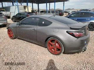 2013 Hyundai Genesis Coupe R-Spec with VIN KMHHU6KJXDU100309, listed as a Copart auction lot 49429355 with 163,605 mi miles and Salvage title. Bid and sale history available at DreamBid. Image 2.
