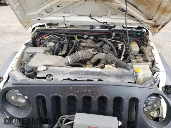 2007 Jeep Wrangler Unlimited X with VIN 1J4GA39147L207549, listed as a Copart auction lot 47291165 with 141,325 mi miles and Salvage title. Bid and sale history available at DreamBid. Image 12.