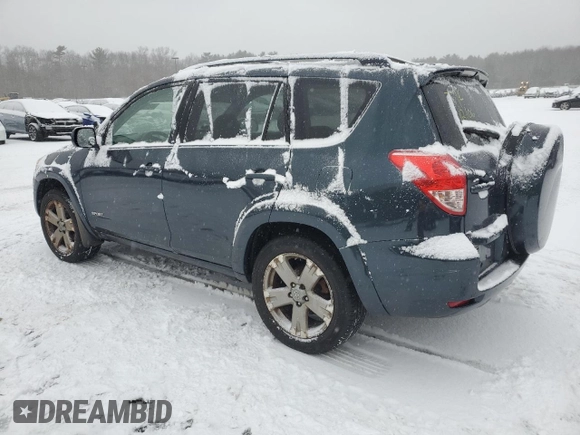 2008 Toyota RAV4 Sport with VIN JTMBK32VX85041182, listed as a Copart auction lot 42483695 with 181,318 mi miles and Salvage Title. Bid and sale history available at carsss.com. Image 2.