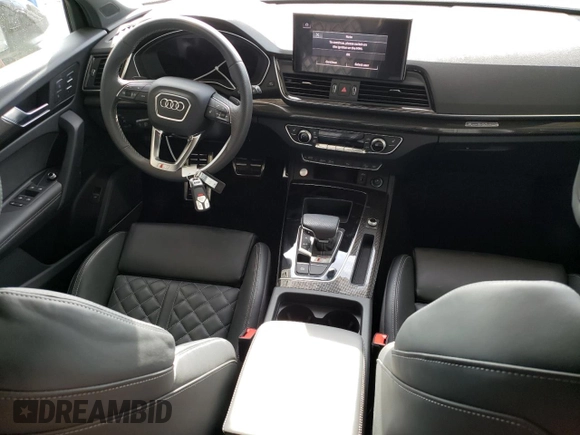 2023 Audi SQ5 Premium Plus with VIN WA1B4AFY5P2035643, listed as a Copart auction lot 59075603 with 4,277 mi miles. Bid and sale history available at carsss.com. Image 8.