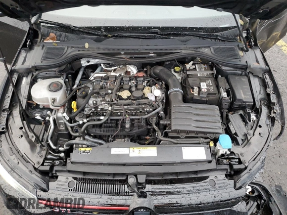 2022 Volkswagen Golf GTI S with VIN WVWG87CD7NW219539, listed as a Copart auction lot 81834644 with 40,805 mi miles and Salvage Title. Bid and sale history available at carsss.com. Image 12.