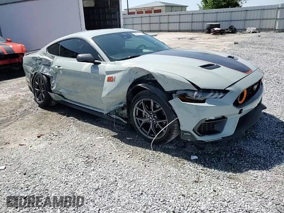 2021 Ford Mustang Mach 1 z VIN 1FA6P8R07M5555808, wystawiony jako Copart lot #56512115 z przebiegiem 19 974 mil mil oraz Szkoda całkowita • Salvage title. Historia ofert i sprzedaży dostępna na DreamBid. Obrazek 13.