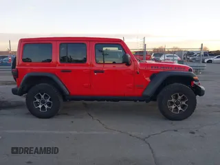 2022 Jeep Wrangler Unlimited Rubicon with VIN 1C4HJXFN4NW261809, listed as a IAAI auction lot 41459519 with 30,422 mi miles and . Bid and sale history available at DreamBid. Image 13.