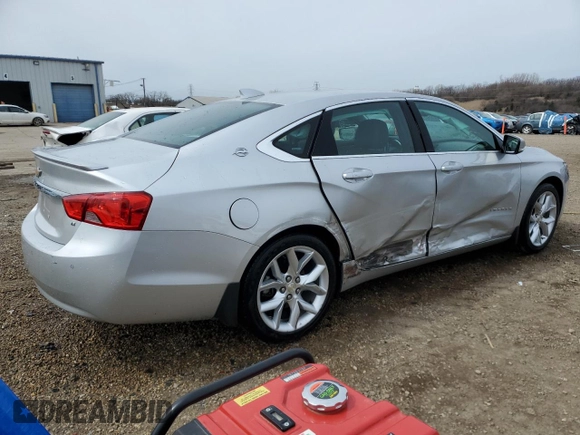 2017 Chevrolet Impala LT with VIN 2G1105S35H9144744, listed as a Copart auction lot 51309035 with 52,728 mi miles and Salvage Title. Bid and sale history available at DreamBid. Image 3.