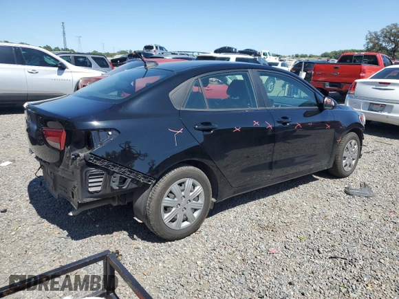 2022 Kia Rio S with VIN 3KPA24AD1NE479552, listed as a Copart auction lot 48755405 with 80,310 mi miles and Non Repairable. Bid and sale history available at carsss.com. Image 3.