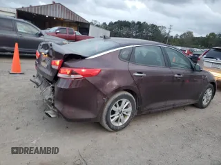 2016 Kia Optima LX with VIN 5XXGT4L32GG105361, listed as a Copart auction lot 82678114 with 58,031 mi miles and Salvage Title. Bid and sale history available at carsss.com. Image 3.