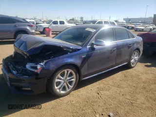 2013 Audi S4 Premium Plus with VIN WAUBGAFL4DA188837, listed as a Copart auction lot 55407274 with 144,895 mi miles and Salvage Title. Bid and sale history available at carsss.com. Image 1.