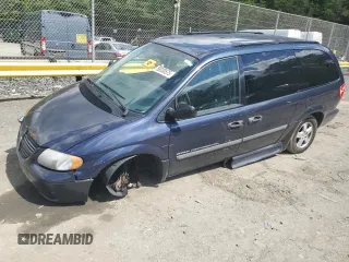 2007 Dodge Grand Caravan SE z VIN 1D4GP24R97B212024, wystawiony jako Copart lot #58008575 z przebiegiem 117 568 mil mil oraz Szkoda całkowita • Salvage title. Historia ofert i sprzedaży dostępna na DreamBid. Obrazek 1.