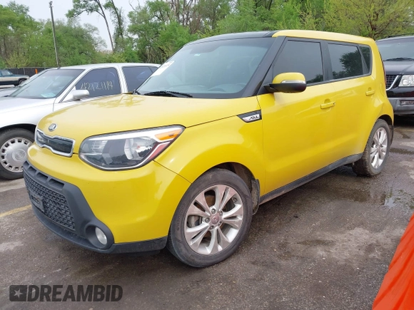 2014 Kia Soul + with VIN KNDJP3A51E7039254, listed as a IAAI auction lot 42121529 with 149,966 mi miles and . Bid and sale history available at DreamBid. Image 2.