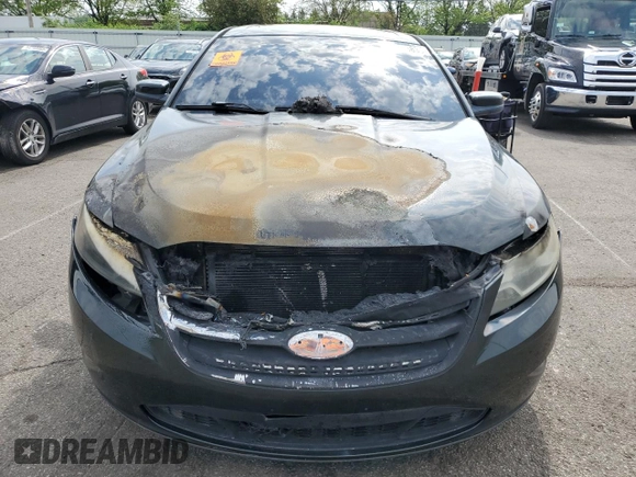 2010 Ford Taurus SHO with VIN 1FAHP2KT5AG105410, listed as a Copart auction lot 55343835 with Not provided miles and Salvage title. Bid and sale history available at DreamBid. Image 5.