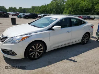 2016 Hyundai Azera z VIN KMHFG4JG7GA505722, wystawiony jako Copart lot #60735405 z przebiegiem 90 328 mil mil oraz Czysty tytuł • Clean title. Historia ofert i sprzedaży dostępna na DreamBid. Obrazek 1.