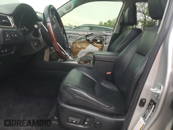 2017 Lexus GX 460 z VIN JTJBM7FX5H5168660, wystawiony jako Copart lot #55410675 z przebiegiem 128 599 mil mil oraz Szkoda całkowita • Salvage title. Historia ofert i sprzedaży dostępna na DreamBid. Obrazek 7.