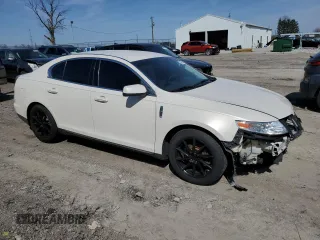 2009 Lincoln MKS with VIN 1LNHM93RX9G609098, listed as a Copart auction lot 53838525 with 148,616 mi miles and Salvage title. Bid and sale history available at DreamBid. Image 4.