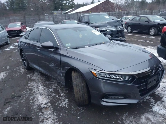 2020 Honda Accord Sedan Sport with VIN 1HGCV1F36LA121752, listed as a IAAI auction lot 41307676 with 78,347 mi miles. Bid and sale history available at carsss.com. Image 1.