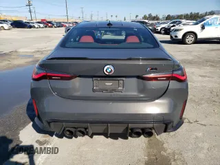2022 BMW M4 Competition xDrive with VIN WBS43AZ05NCK65609, listed as a Copart auction lot 50820194 with 18,042 mi miles. Bid and sale history available at carsss.com. Image 6.