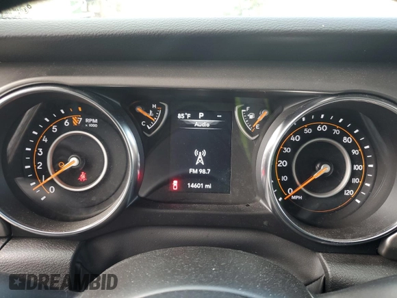 2022 Jeep Gladiator Willys с VIN 1C6HJTAGXNL126957, выставлен на аукционе Copart как лот 58491754 с пробегом 14 601 миль миль и Чистый • Clean title. История ставок и продаж доступна на DreamBid. Изображение 9.