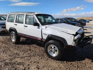 1995 Jeep Cherokee Sport with VIN 1J4FJ68S0SL502065, listed as a Copart auction lot 46431765 with 138,582 mi miles and Salvage Title. Bid and sale history available at carsss.com. Image 4.
