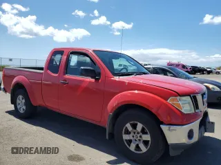 2005 Nissan Frontier LE with VIN 1N6AD06W45C402255, listed as a Copart auction lot 75503734 with 219,934 mi miles and Salvage title. Bid and sale history available at DreamBid. Image 4.