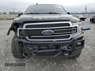 2019 Ford F-150 Limited with VIN 1FTEW1EG7KFB51840, listed as a Copart auction lot 44826385 with 141,289 mi miles and Salvage Title. Bid and sale history available at carsss.com. Image 5.