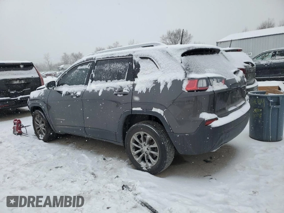 2019 Jeep Cherokee Latitude Plus with VIN 1C4PJLLX0KD403851, listed as a Copart auction lot 84743624 with Not provided miles and Salvage title. Bid and sale history available at DreamBid. Image 2.