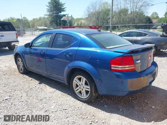 2010 Dodge Avenger SXT with VIN 1B3CC4FB0AN114512, listed as a IAAI auction lot 42007745 with 110,242 mi miles and . Bid and sale history available at DreamBid. Image 3.