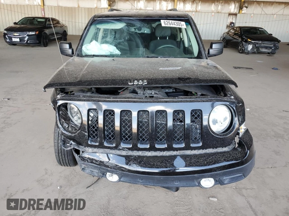 2016 Jeep Patriot Sport z VIN 1C4NJPBA3GD810579, wystawiony jako Copart lot #62644305 z przebiegiem 96 481 mil mil oraz Szkoda całkowita • Salvage title. Historia ofert i sprzedaży dostępna na DreamBid. Obrazek 5.