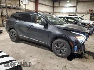 2024 Kia Sportage Hybrid SX-Prestige with VIN KNDPXCDG5R7137653, listed as a Copart auction lot 48767675 with 5,894 mi miles and Salvage Title. Bid and sale history available at carsss.com. Image 4.