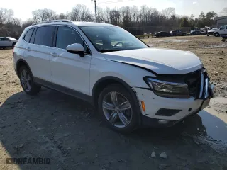 2019 Volkswagen Tiguan SEL Premium with VIN 3VV4B7AX0KM109799, listed as a Copart auction lot 42971875 with 8,147 mi miles and Salvage Title. Bid and sale history available at carsss.com. Image 4.