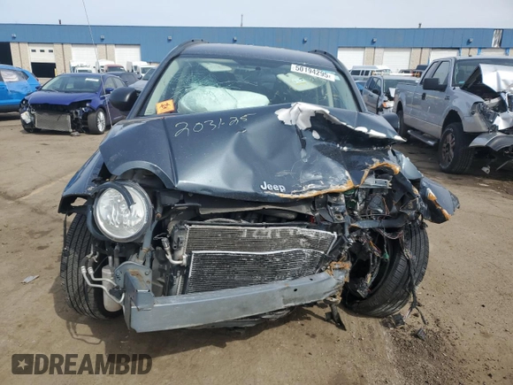 2008 Jeep Compass Sport with VIN 1J8FT47W98D732241, listed as a Copart auction lot 50194295 with Not Provided miles and Salvage Title. Bid and sale history available at carsss.com. Image 5.