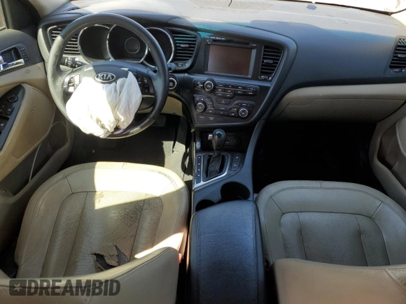 2011 Kia Optima EX with VIN KNAGN4A76B5104739, listed as a Copart auction lot 55632045 with Not Provided miles and Salvage Title. Bid and sale history available at carsss.com. Image 8.