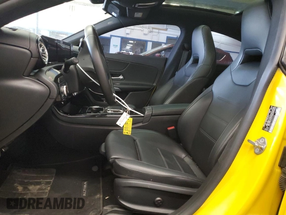 2020 Mercedes-Benz CLA 250 with VIN WDD5J4GB6LN059245, listed as a Copart auction lot 53980555 with 53,927 mi miles and Salvage Title. Bid and sale history available at DreamBid. Image 7.