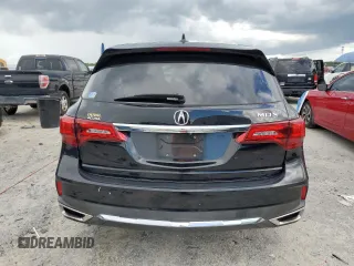 2019 Acura MDX Technology with VIN 5J8YD3H57KL012402, listed as a Copart auction lot 62819745 with 121,979 mi miles and Salvage title. Bid and sale history available at DreamBid. Image 6.