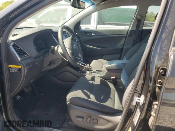 2017 Hyundai Tucson Sport with VIN KM8J33A28HU285205, listed as a Copart auction lot 53367495 with 80,770 mi miles and Salvage title. Bid and sale history available at DreamBid. Image 7.